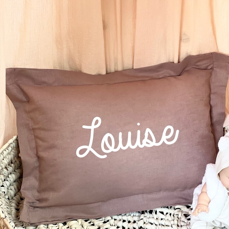 Personnalisez un coussin avec photo pour la naissance d'un enfant