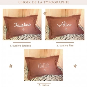 Coussin personnalisable... 2