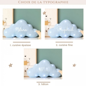 Veilleuse nuage musicale... 2