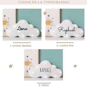 Veilleuse nuage... 2