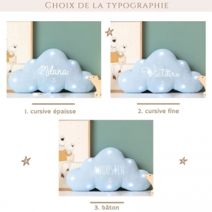 Veilleuse nuage musicale... 2