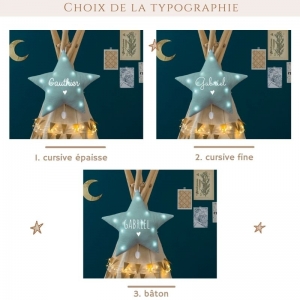 Veilleuse étoile musicale... 2