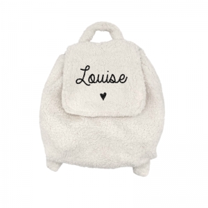Sac à dos sherpa petit coeur