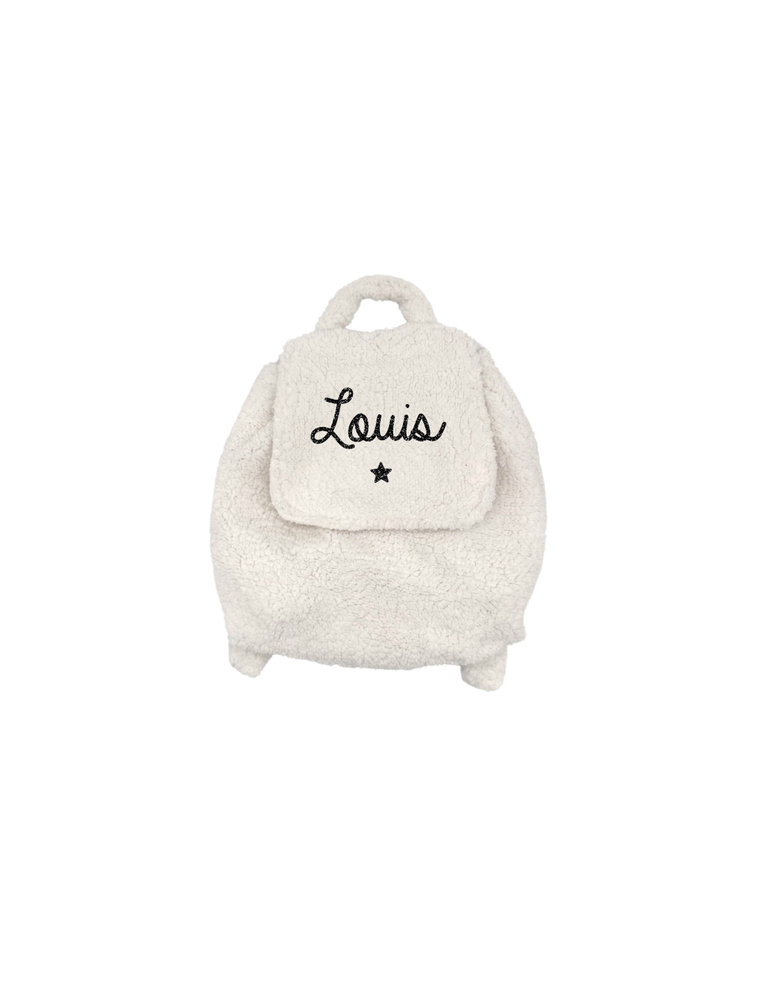 Sac à Dos Maternelle Personnalisable Wish - Violet Avec Étoile - 25x31x10 Cm - Idéal Crèche Et École