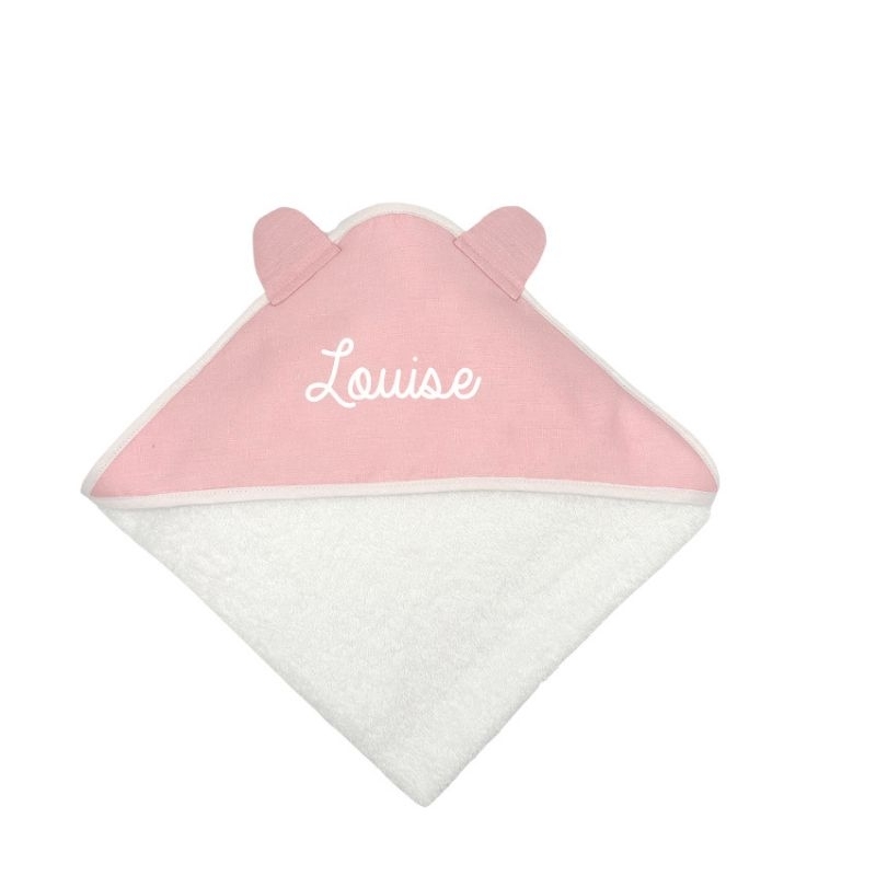 Cape de bain chat personnalisable en...