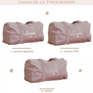 Sac week-end velours côtelé... 2