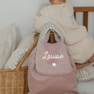 Sac à dos velours côtelé... 2