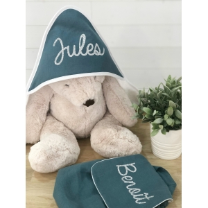 Cape De Bain Bebe Cape De Bain Personnalisee Cadeau Naissance