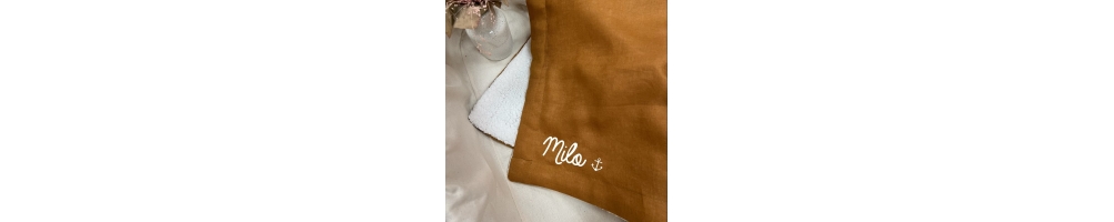 Couverture de naissance pour bébé personnalisée | Oh-lala Paris