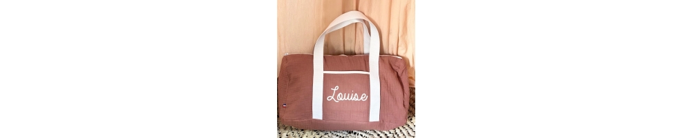 Sac week-end personnalisé | Cadeau de naissance | Oh-lala Paris