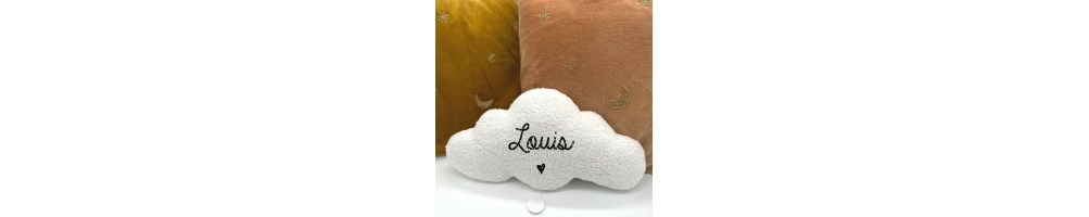 Veilleuse musicale bébé en forme de nuage collection sherpa