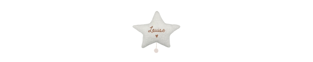 Veilleuse étoile collection sherpa