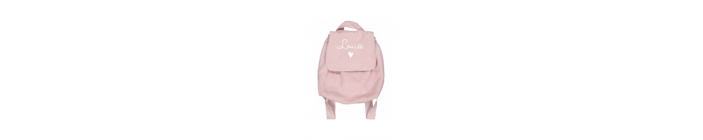 Sac à dos motif petit coeur