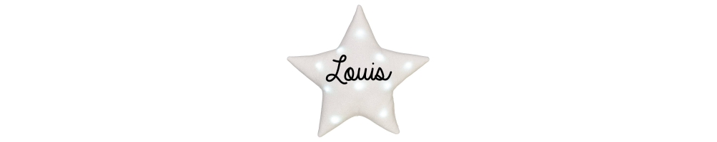 Veilleuse étoile personnalisée | Veilleuse enfant | Oh-lala Paris