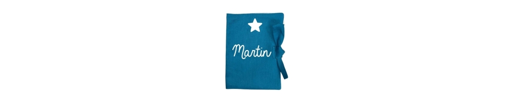 Protège carnet de santé personnalisé | Cadeau naissance | Oh-lala Paris