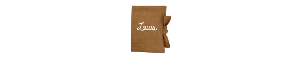 Protège carnet de santé personnalisé | Cadeau naissance| Oh-lala Paris