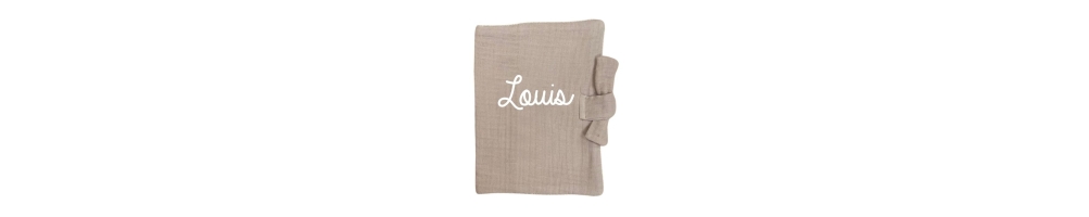 Protège carnet de santé personnalisé | Cadeau naissance | Oh-lala Paris