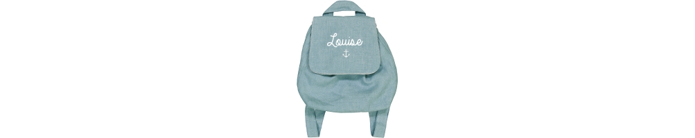 Oh-lala Paris | Sac à dos personnalisable pour enfant | Cartable crèche